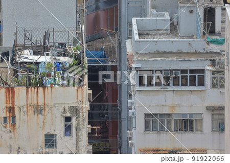 the tong lau, Cramped housing at kowloon downtown 9 July 2022 the tong lau, Cramped housing at kowloon downtown 9 July 2022 91922066