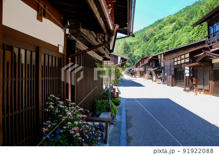 奈良井宿・中山道（長野県・塩尻市） 91922088