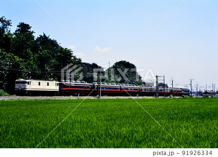 1999年 信越本線を行くEF6019プッシュプルお座敷列車ゆとり 1999年 信越本線を行くEF6019プッシュプルお座敷列車ゆとり 91926334