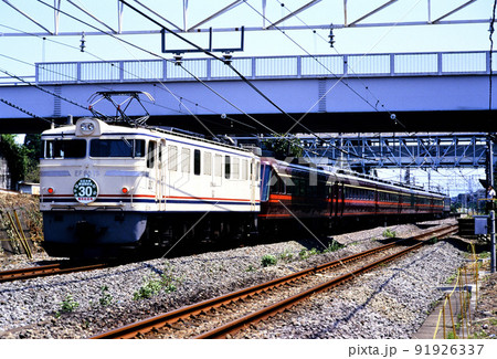 1999年　信越本線を行くEF6019プッシュプルお座敷列車ゆとり 91926337