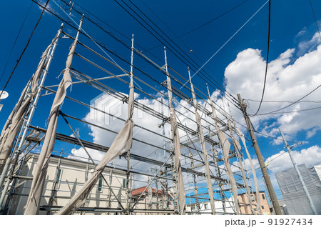 戸建住宅 建設現場 イメージ 戸建住宅 建設現場 イメージ 91927434