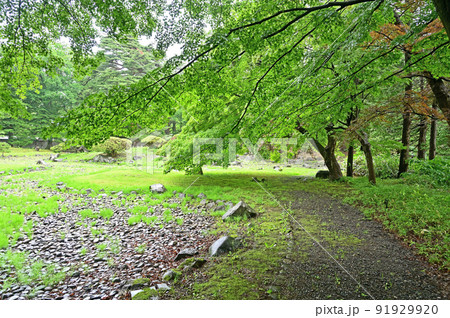 弘前城三の丸庭園 青森県弘前市 弘前城三の丸庭園 青森県弘前市 91929920