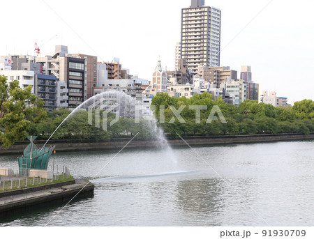 天満橋 中之島 大川 堂島川 阪神高速 天満橋 中之島 大川 堂島川 阪神高速 91930709