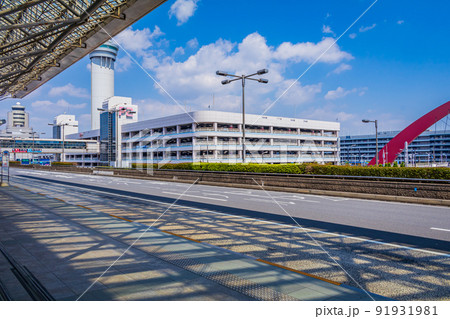 【東京の都市風景】羽田空港周辺の都市風景(第1ターミナル) 【東京の都市風景】羽田空港周辺の都市風景(第1ターミナル) 91931981