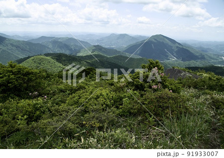 岩樋山岩場から猫山方面の眺望 岩樋山岩場から猫山方面の眺望 91933007