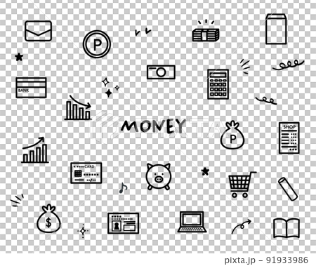 Household money icon - Stock Illustration [91933986] - PIXTA