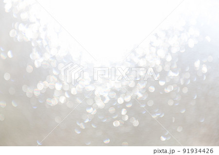 キラキラな幻想的な玉ボケ背景テクスチャ 91934426