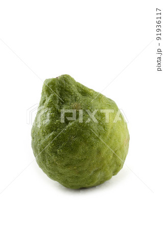 Kaffir lime isolated on white Kaffir lime isolated on white 91936117