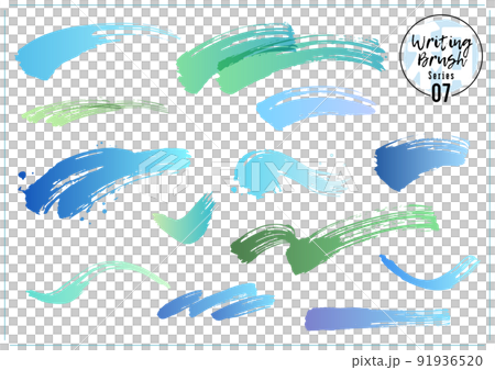 Wave, brush, brush, brush set 91936520
