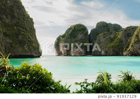 Maya Bay Beach in Thailand 91937129