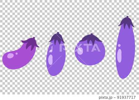 各種形狀的茄子 91937717