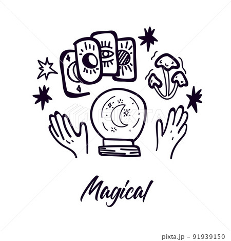 Magical Doodle Postcard 91939150