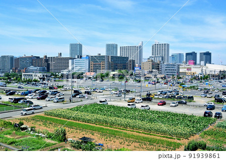 海老名市の中心街 海老名市の中心街 91939861