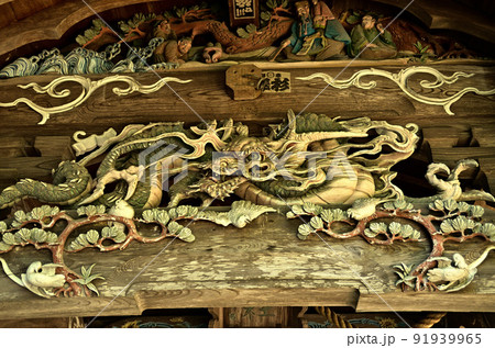 埼玉県嵐山町のパワースポット 鎌形八幡神社の守護神 埼玉県嵐山町のパワースポット 鎌形八幡神社の守護神 91939965