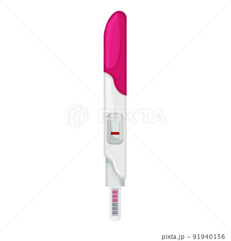 pregnancy pregnant test cartoon vector illustration 91940156