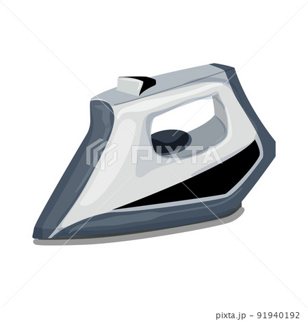household iron laundry cartoon vector illustration 91940192