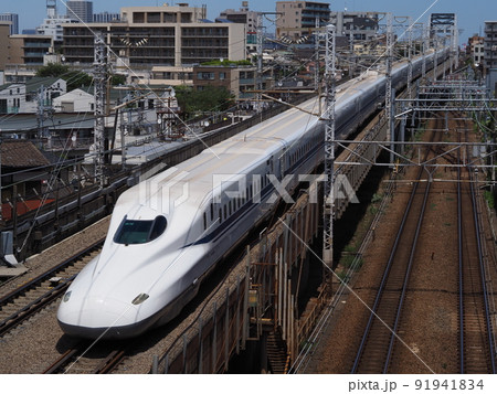 新幹線N700A　西馬込跨線橋にて 91941834