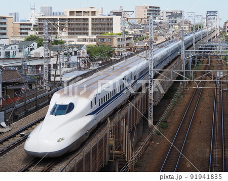 新幹線N700A　西馬込跨線橋にて 91941835