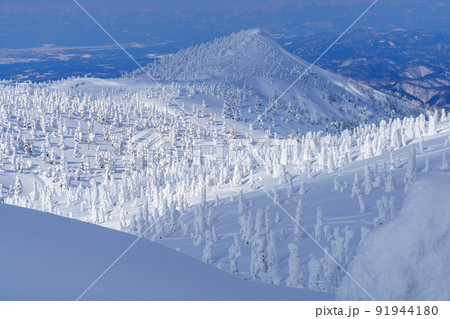 森吉山の樹氷（スノーモンスター）　日本三大樹氷　秋田観光 91944180