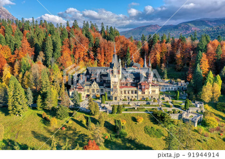 Peles Castle, Sinaia, Prahova County, Romania 91944914