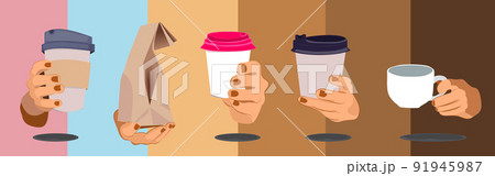 Coffee Business Concept barista making coffee 91945987