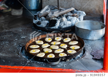 Thai traditional baking, Thai castella cake Thai traditional baking, Thai castella cake 91949357
