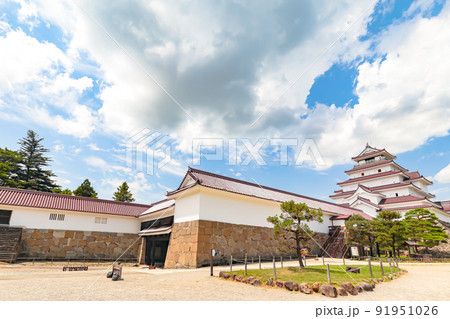 鶴ヶ城 (会津若松城) 鶴ヶ城 (会津若松城) 91951026