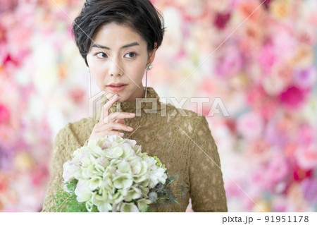 カジュアルウェディング　ビューティー 91951178