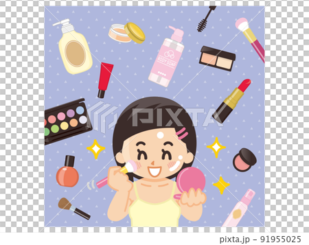 Makeup women and cosmetics 91955025