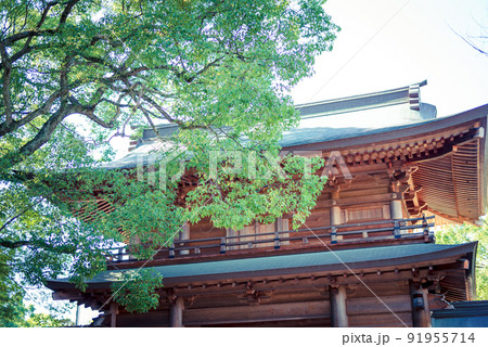 愛媛県の瀬戸内海国立公園にある大山祇神社総本社 91955714