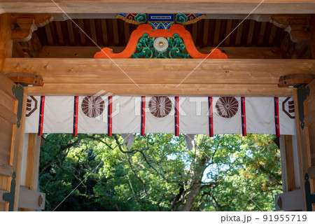 愛媛県の瀬戸内海国立公園にある大山祇神社総本社 91955719