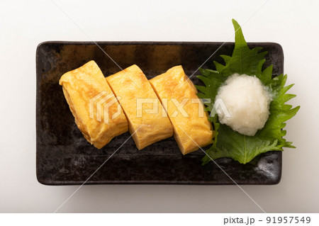玉子焼き・出汁巻き卵 91957549
