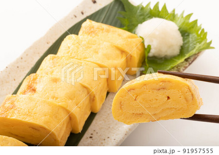 玉子焼き・出汁巻き卵 91957555