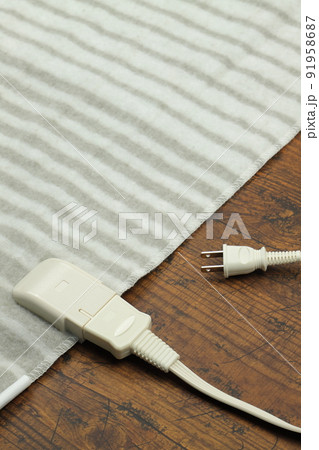 電気毛布　縦 91958687