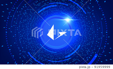 Loopring (LRC) coin banner. LRC coin cryptocurrency concept banner background. Loopring (LRC) coin banner. LRC coin cryptocurrency concept banner background. 91959999