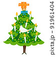 クリスマスツリーさん 91961404