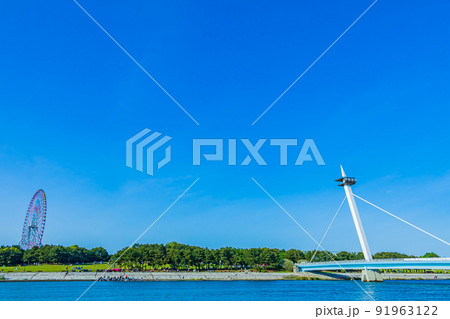 【東京の都市風景】葛西臨海公園周辺の都市風景 91963122