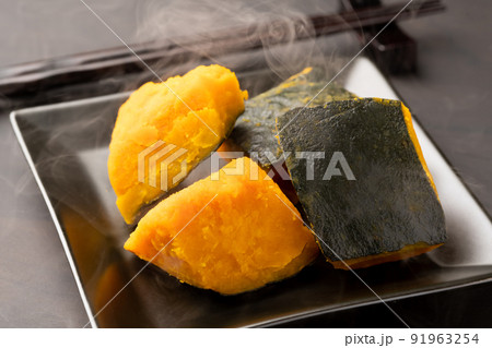 カボチャの煮付け 91963254