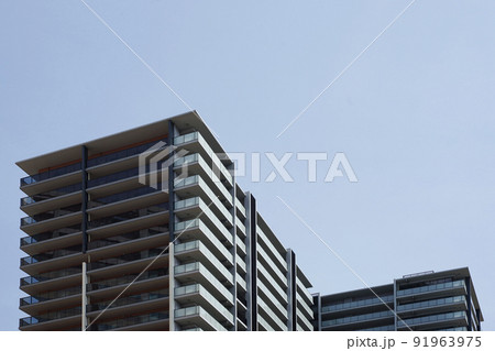 高層マンション外観 91963975