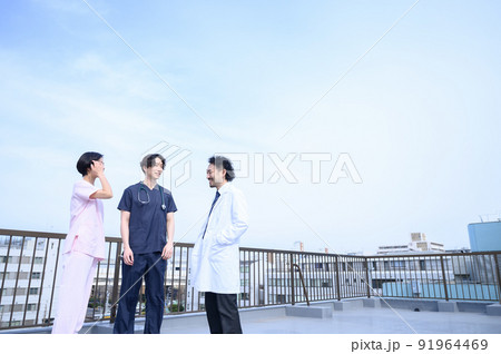 LPに使いやすいドクターの素材 91964469