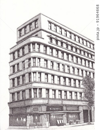 レトロ建物 レトロ建物 91964668