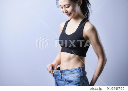 お腹 ウエスト くびれ 筋トレ ダイエット お腹 ウエスト くびれ 筋トレ ダイエット 91966792