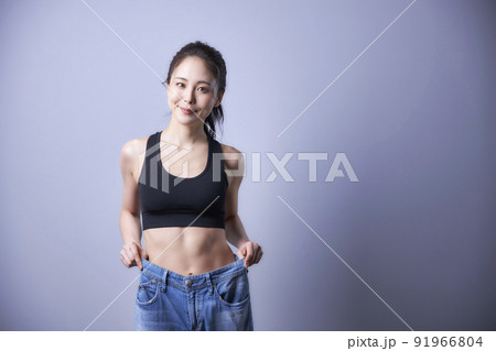 お腹 ウエスト くびれ 筋トレ ダイエット お腹 ウエスト くびれ 筋トレ ダイエット 91966804