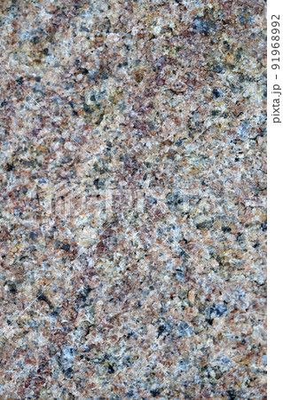 Multicolored granite stone surface with crystals 91968992