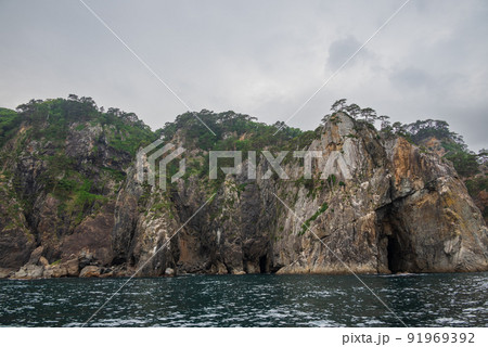 圧巻の海のアルプス北山崎断崖の絶景 91969392