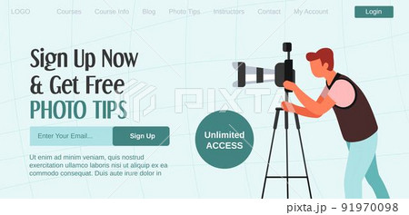 Sign up now get free photo tips, unlimited access 91970098