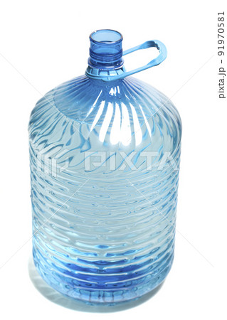 Big bottle of drinking water for cooler isolated on a white background 91970581