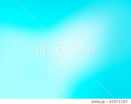 鮮やかで爽やかなグラデーション背景　青 91971107