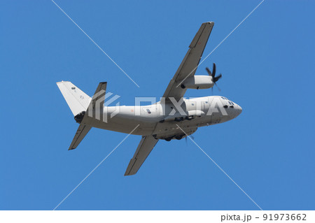 イタリア空軍C-27Jスパルタン輸送機上昇 イタリア空軍C-27Jスパルタン輸送機上昇 91973662