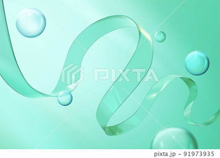 3d geometric glass background 91973935